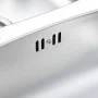 Double sink with stainless steel strainer and siphon by vidaXL, Sinks - Ref: Foro24-145075, Price: 181,05 €, Discount: %