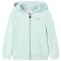 Heller mintgrüner Kapuzenpullover mit Reißverschluss für Kinder 140 von , Kinder-T-Shirts - Ref: Foro24-10993, Preis: 17,76 €...