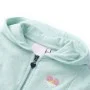 Heller mintgrüner Kapuzenpullover mit Reißverschluss für Kinder 140 von , Kinder-T-Shirts - Ref: Foro24-10993, Preis: 17,45 €...