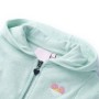 Light mint green children's hoodie with zipper, size 140. by , Kids T-shirts - Ref: Foro24-10993, Price: 17,76 €, Discount: %