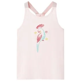 Zartrosa Tanktop für Kinder 128 von , Kinder-T-Shirts - Ref: Foro24-11197, Preis: 8,30 €, Rabatt: %