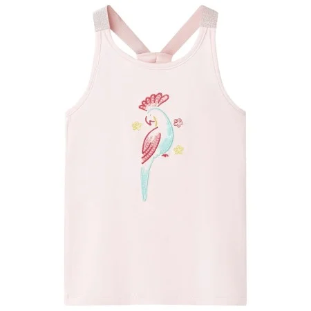 Zartrosa Tanktop für Kinder 128 von , Kinder-T-Shirts - Ref: Foro24-11197, Preis: 8,30 €, Rabatt: %