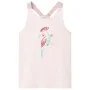 Zartrosa Tanktop für Kinder 128 von , Kinder-T-Shirts - Ref: Foro24-11197, Preis: 8,30 €, Rabatt: %