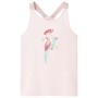 Zartrosa Tanktop für Kinder 128 von , Kinder-T-Shirts - Ref: Foro24-11197, Preis: 8,39 €, Rabatt: %