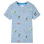 Children's t-shirt blue mélange 128 by , Kids T-shirts - Ref: Foro24-12227, Price: 9,00 €, Discount: %