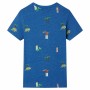 Children's t-shirt dark blue mélange 116 by , Kids T-shirts - Ref: Foro24-12231, Price: 9,00 €, Discount: %
