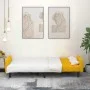Sofá cama de 2 plazas terciopelo amarillo de , Sofás - Ref: Foro24-375781, Precio: 268,86 €, Descuento: %
