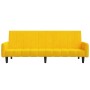 2-Sitzer-Schlafsofa aus gelbem Samt von , Sofas - Ref: Foro24-375781, Preis: 273,64 €, Rabatt: %