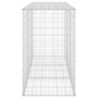 Muro de gaviones con cubiertas acero galvanizado 200x60x100 cm