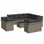 Garden sofa set 12 pieces with gray synthetic rattan cushions by , Garden sets - Ref: Foro24-3218520, Price: 790,40 €, Discou...