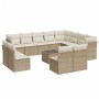 Garden set with 13-piece synthetic rattan beige cushions. by , Garden sets - Ref: Foro24-3218478, Price: 824,31 €, Discount: %