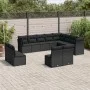 Garden sofa set 12 pieces with black synthetic rattan cushions by , Garden sets - Ref: Foro24-3218465, Price: 756,19 €, Disco...