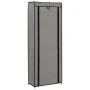 Mueble zapatero de tela con funda gris 57x29x162 cm by vidaXL, Shoe racks and shoe organizers - Ref: Foro24-282432, Price: 31...