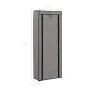 Mueble zapatero de tela con funda gris 57x29x162 cm by vidaXL, Shoe racks and shoe organizers - Ref: Foro24-282432, Price: 31...