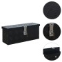 Aluminiumbox 485x140x200 mm schwarz von vidaXL, Werkzeugkästen - Ref: Foro24-144845, Preis: 73,92 €, Rabatt: %