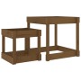 Sandtische 2 Stk. massives Kiefernholz honigbraun von , Strukturen für Spiele im Freien - Ref: Foro24-825054, Preis: 74,09 €,...