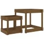 Sandtische 2 Stk. massives Kiefernholz honigbraun von , Strukturen für Spiele im Freien - Ref: Foro24-825054, Preis: 73,41 €,...