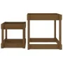 Sandtische 2 Stk. massives Kiefernholz honigbraun von , Strukturen für Spiele im Freien - Ref: Foro24-825054, Preis: 73,41 €,...