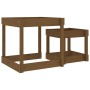 Sandtische 2 Stk. massives Kiefernholz honigbraun von , Strukturen für Spiele im Freien - Ref: Foro24-825054, Preis: 74,09 €,...