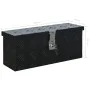 Aluminum box 485x140x200 mm black by vidaXL, Toolboxes - Ref: Foro24-144845, Price: 74,32 €, Discount: %