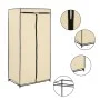 Armario color crema 75x50x160 cm de , Armarios roperos - Ref: Foro24-282439, Precio: 30,54 €, Descuento: %