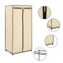 Cremefarbener Kleiderschrank 75x50x160 cm von , Kleiderschränke - Ref: Foro24-282439, Preis: 33,52 €, Rabatt: %