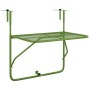 Balkontisch aus grünem Stahl 60x40 cm von , Gartentische - Ref: Foro24-340918, Preis: 50,15 €, Rabatt: %