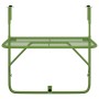 Balkontisch aus grünem Stahl 60x40 cm von , Gartentische - Ref: Foro24-340918, Preis: 50,15 €, Rabatt: %