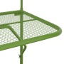 Balkontisch aus grünem Stahl 60x40 cm von , Gartentische - Ref: Foro24-340918, Preis: 50,15 €, Rabatt: %