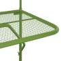 Green steel balcony table 60x40 cm by , Garden tables - Ref: Foro24-340918, Price: 48,94 €, Discount: %