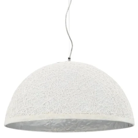 Weiße und silberne Pendelleuchte E27 Ø50 cm von vidaXL, Lampen - Ref: Foro24-50937, Preis: 74,63 €, Rabatt: %