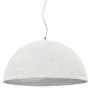 Lámpara colgante blanco y plateado E27 Ø50 cm de vidaXL, Lámparas - Ref: Foro24-50937, Precio: 74,63 €, Descuento: %