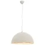 Weiße und silberne Pendelleuchte E27 Ø50 cm von vidaXL, Lampen - Ref: Foro24-50937, Preis: 74,63 €, Rabatt: %