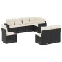 Set de sofás de jardín 8 piezas y cojines ratán sintético negro by , Modular outdoor sofas - Ref: Foro24-3251403, Price: 477,...