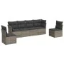 Set de muebles de jardín 6 pzas y cojines ratán sintético gris de , Conjuntos de jardín - Ref: Foro24-3217370, Precio: 347,39...