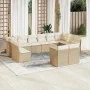 Set de sofás de jardín 12 pzas y cojines ratán sintético marrón de , Conjuntos de jardín - Ref: Foro24-3218428, Precio: 778,3...