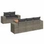Set de muebles de jardín 6 pzas y cojines ratán sintético gris de , Conjuntos de jardín - Ref: Foro24-3257663, Precio: 434,45...