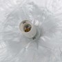 Lámpara colgante blanco y plateado E27 Ø50 cm de vidaXL, Lámparas - Ref: Foro24-50937, Precio: 75,63 €