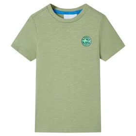 Kinder T-Shirt in hellem Khaki, Größe 92. von , Kinder-T-Shirts - Ref: Foro24-12339, Preis: 7,61 €, Rabatt: %