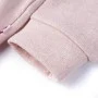 Sudadera infantil con capucha y cremallera rosa claro mezcla 140 de , Camisetas para niños - Ref: Foro24-10983, Precio: 14,83...
