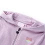 Sudadera infantil con capucha y cremallera lila mezcla 140 by , Kids T-shirts - Ref: Foro24-10988, Price: 14,83 €, Discount: %