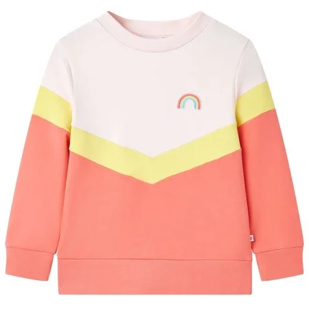 Kinder-Sweatshirt in sanftem Rosa, Größe 104. von , Kinder-T-Shirts - Ref: Foro24-11080, Preis: 10,22 €, Rabatt: %