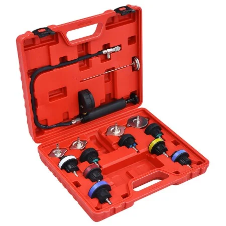 Cooling and radiator circuit pressure tester 14 pieces by vidaXL, Hand tools - Ref: Foro24-210560, Price: 55,93 €, Discount: %