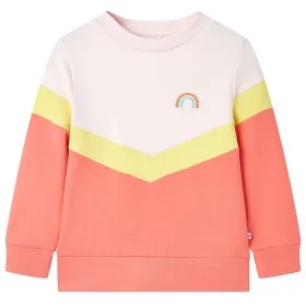 Kinder-Sweatshirt in zartem Rosa, Größe 128. von , Kinder-T-Shirts - Ref: Foro24-11082, Preis: 10,22 €, Rabatt: %