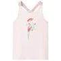 Ärmelloses Kinder-Tanktop in zartem Rosa, Größe 140. von , Kinder-T-Shirts - Ref: Foro24-11198, Preis: 8,30 €, Rabatt: %