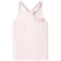 Ärmelloses Kinder-Tanktop in zartem Rosa, Größe 140. von , Kinder-T-Shirts - Ref: Foro24-11198, Preis: 8,30 €, Rabatt: %
