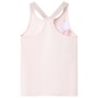 Ärmelloses Kinder-Tanktop in zartem Rosa, Größe 140. von , Kinder-T-Shirts - Ref: Foro24-11198, Preis: 8,39 €, Rabatt: %