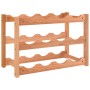 Wine rack for 12 bottles solid walnut wood by vidaXL, Wine racks - Ref: Foro24-350360, Price: 27,25 €, Discount: %