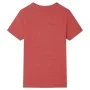 Camiseta infantil color pimentón 128 by , Kids T-shirts - Ref: Foro24-12347, Price: 7,61 €, Discount: %