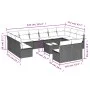 Set sofás de jardín con cojines 13 pzas ratán sintético beige by , Garden sets - Ref: Foro24-3218378, Price: 783,45 €, Discou...